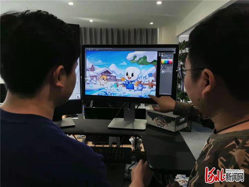 冰疙瘩燃動冰雪城 張家口動漫代言人背后的冰雪文化創(chuàng)新